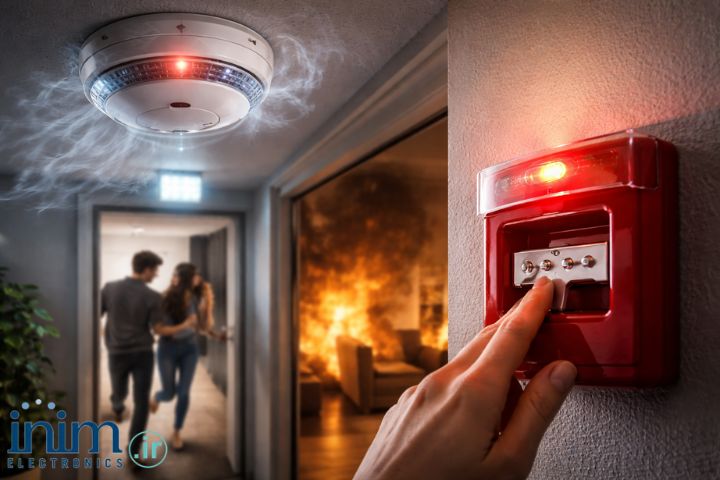 نقش پیشگیرانه اعلام حریق